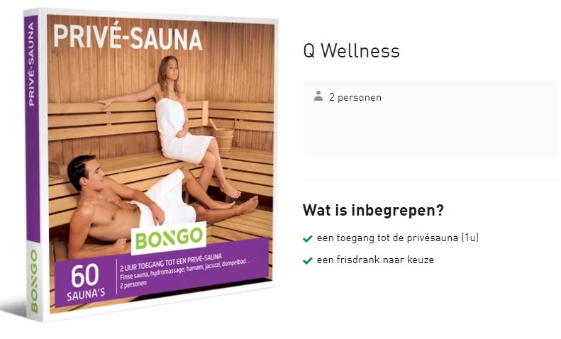 cadeaubon q wellness bongo