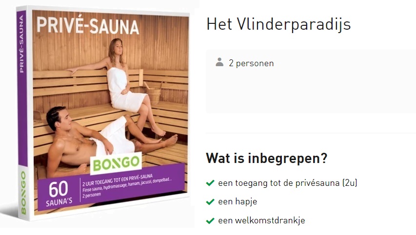 Cadeaubon het Vlinderparadijs