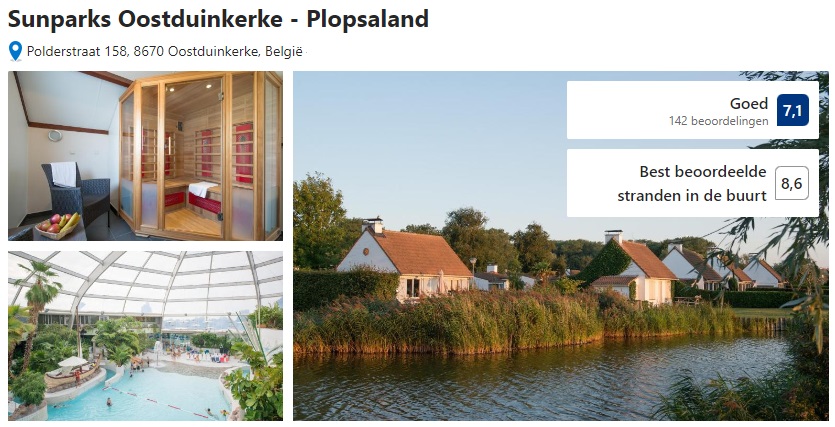 sunparks oostende booking