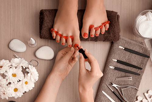 Cosmetische pedicure